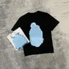 Mens Camiseta Designer Camisetas Shark Fake Zipper com Padrão Impressão Bapestar Camisa Gráfico Tees Mulheres Coloridas T-shirt Tie Dye Camisa Shorts Manga Roupas 5166