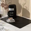 Tafelmatten super absorberende koffie schotel snel droge badkamer afvoerkussen keuken kraan placemat machine waterkleed glazen kom drogen