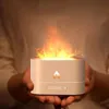 Luftbefeuchter Neue Xiaomi Ätherisches Öl Diffusor Simulation Flamme USB Ultraschall Luftbefeuchter Home Office Luftbefeuchter Aromatherapie Flamme Lampe