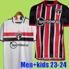 23 24 São Paulo Soccer Jerseys 2023 2024 Hi Aome Pablo Dani Alves Luciano Camisa Luan Igor Gomes Brenner Away Football Cirl