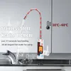 Heaters 3000W 220V Electric Kitchen Flow Water Heater Tap Instant Hot Water Faucet Heater Cold Heating Tankless Water Heater with LED