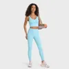 L-2054 Spor Salonu Giysileri Kadınlar Yoga Sütyen Tank Tops Hafif Destek Spor Sütun Fitness İç çamaşırı Nefes Alabaç Egzersiz Brassiere U Seksi Yelek Çıkarılabilir Bardaklar