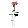 Lawn Lamps Solar Chrysanthemum Buiten Garden Licht IP65 Waterdichte bloemen Pathway Patio Yard Wedding Holiday Decoratie