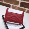 Projektantka słynnej mody torebka damska sprzedaje klasyczne uchwyty na karty Marmont Wysokiej jakości skórzana torba luksusowa z Origina284G