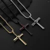 Pendant Necklaces Baseball Cross Men's Stainless Steel Sporter Neck. For Men Anniversary Religious Jewelry