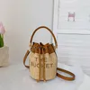 Hotsale Straw marc Tote Bag totes Femmes Sacs à bandoulière Créateurs de mode Sacs à main Portefeuille All-match Classique Lettre Imprimer Seau Sac Broderie Sac De Plage