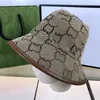 Cappello da pescatore di design di lusso di alta qualità lettera ricamo viaggio cappello da sole in stile moda casual buono bello