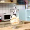 Förvaringsflaskor europeisk glas godisar burkar transparent kök mat bröllop hem vardagsrum ornament