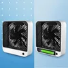 Fans Vierkant Eenvoudig Huishoudelijk USB-oplaadventilator Nieuwe stijl Zomer Draagbare slaapzaal Sterke wind Office Desktop Stille elektrische ventilator