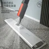 MOPS Spray MOPS trägolv med återanvändbara mikrofiberkuddar 360 grader Handel Hem Windows Kitchen Mop Cleaning Supplies Tool Flat Mop 230512