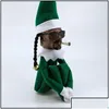 Decorative Objects Figurines Snoop On A Stoop Christmas Elf Doll Spy Bent Home Decoration Year Gift Toy 220809 Drop Delivery 2022 Dh1Qp