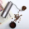 Мельницы Chestnut C3 Портативная ручная кофемолка из нержавеющей стали с желобками Высококачественные алюминиевые ручные инструменты для измельчения кофе
