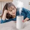 Apparaten 2000mAh Draadloze luchtbevochtiger USB Oplaadbare Portbale Geurverspreider Ultrasone Aroma Water Mist Diffuser Licht Umidificador