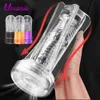 Male Masturbation Vagina Silicone Realistic Penis Pocket Pussy Anal Dildo Oral Airplane Cup Sex Toys For Men Adults 18+