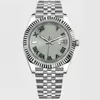 Mens horloges Automatic Designer Watch 41 36mm mode -accessoire roestvrij staal Montre de Luxe paar stijl 2813 Movement Watch 124300 Oyster Perpetual XB05 C23