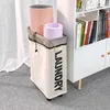 Organisation Oxford Wäschereikorb mit Rädern Multifunktionaler Ecke Slim Laundry Hamper Dirty Clothes Storage Basket Organizer Container