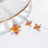 Kettingen set ketting voor vrouwen bijen hang kettingen vrouw trend nek zilveren kleur mode paren feest cadeau kawaii sieraden accessoires