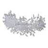 Haar sieraden luxe kroon witte kristal tiara handgemaakte hoofdbanden kralen kronen ornament bruidsjurk accessoires dro dhgarden dh2vt