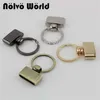 10 stcs 5 kleuren 45x27mm T-vormige sleutel FOB met 24 mm Split-sleutelringen Key FOB Hardware Keychain Accessoires Sleutel FOB 210302278DD