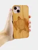 Winning Producst Beautiful Laser Engraving Cell Phone Cases Blank Wood TPU Frame Phone Cover Cases Para iPhone 13 14 15 Para Apple 12 Accesorios para teléfonos móviles