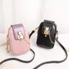 Bolsas de armazenamento Bolsas de bolsas de bolsa de bolsa de bolsa Crossbody cor de couro sólido Straia de ombro Bolso Monedero MOVRIL COLGAR