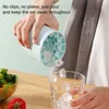 Baking Moulds Ice Bucket Cup Mould Cylinder Cube Freeze Making Silicone Maker Press-type Kitchen Beer Bar Utensils Tools Blue