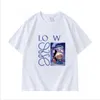 قميص مصممي الصيف أزياء كلاسيكية T الرجال والنساء قميص t مع Loewness Letters Print