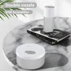 Umidificadores 1000ML Aroma Difusor Luz Fogger Grande Capacidade Dupla Spray 2200mAh USB Sem Fio Recarregável Umidificador de Ar Ultrassônico