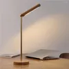 Настольные лампы офис El Simple Design Wood Lamp 3600-градусный считывание.