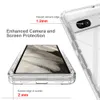 Shockproof Hybrid 2in1 Gradient Color Clear Cases For Google Pixel 7A 7 Pro 6A 6 5A Anti-scratch Transparent Phone covers