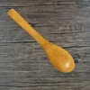 Dinnerware Sets Small Bamboo Spoon Honey Jam Children's Mini Long Handle Baby Creative Coffee Stirring