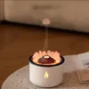 Humidificateurs Xiaomi Diffuseur d'arôme de flamme volcanique Lampe à huile essentielle Humidificateur d'air portable Veilleuse Simulation de décompression de méduse
