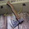 Joiners Hand forging hand axe high carbon steel woodworking axe outdoor wood chopping wood chopping axe household bone chopping axe