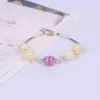 Braccialetti con ciondoli Hipster Fashion Cool Simple Glass Popcorn Crystal Bracciale Studentessa Fidanzate Regalo Piccoli gioielli