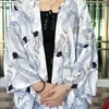 Ubrania etniczne Kobiety kimono japońskie jukata haori kardigan samuraja kurtka cosplay kostium streetwear bluzka femme