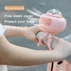 Appliances Xiaomi Mini Flexible Air Conditioner 3600mAh Chargeable Stroller Cooling Fan 130° Auto Rotation 4gear Wind Handheld Outdoors