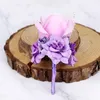 Fiori decorativi e corpetto nuziale Gruppo di fiori da polso Sorella Sposo Simulazione Sposa Artificiale
