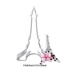 Baking Moulds 2pcs Patisserie Reposteria Paris Eiffel Tower Balloon Fondant Cake Decor Tools Cookie Cutter Biscuit Pastry Shop Paste Mould