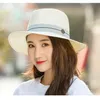 YMSAID SMERMAN CASual Sun Hats for Women Fashion Letter M Jazz Straw para Man Beach Sun Saltaw Panamá chapéu inteiro e varejo1273N