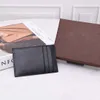 Top-Qualität Luxurys Designer-Kartenhalter Männer Frauen Mini-Geldbörse 5A Echtes Leder Kartenetui gewebte Geldbörsen Koreanische Version Kredittasche