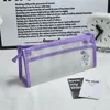 Storage Bag Pvc Transparent Pencil Case Exquisite Workmanship High Quality Materials Are Waterproof And Moisture-proof