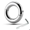 Other Health Beauty Items Male Round Extreme Heavy Metal Cockrings Stainless Steel Penis Ring Ball Stretch Dhiec