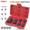 ContactDozen Hispec Socket Convertor Adaptor Reducer Set 1/2 to 3/8 to 1/4 3/4 to 1/2 Impact Socket Adaptateur pour l'outil de réparation du vélo de voiture