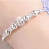 Bangle Nine Transfer Beads Bracelet Высококачественный металл для женских подарков модные украшения