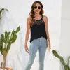 Chemisiers pour femmes élégant Lady Camisole évidé Quick Dry Cami Top Summer Women Elegant Shirt