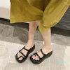 Slippare Summer Women's Flip Flop Platform Women Clip Toe Slip On Shoes Ladies Casaul Kvinnliga bilder Sandalias 40