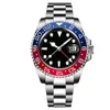 montres luxueuses montres mécaniques automatiques montres-bracelets pour hommes 40mm verre saphir étanche horloge de haute qualité RELOJ HOMBRE montre de plongée de mode de luxe