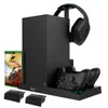 المعجبين DC 5V Cooler Cooling Fan for Xbox Series S X Box Game Console Stand حامل الدعم حامل وحدة تحكم وحدة التحكم