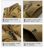 Herrjackor 2023 Casual Army Military Jacket Men plus size m-6xl bomull svart grön khaki lastar mens fleece coat drop