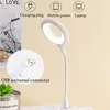 Table Lamps Study Reading Available USB Night Light DC 5V Freely Foldable Desk Lamp Portable LED Eye Protection